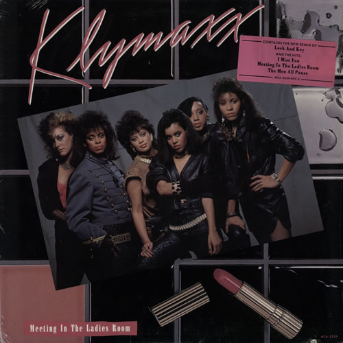 Klymaxx Meeting In The Ladies Room US vinyl LP album (LP record) (573452)