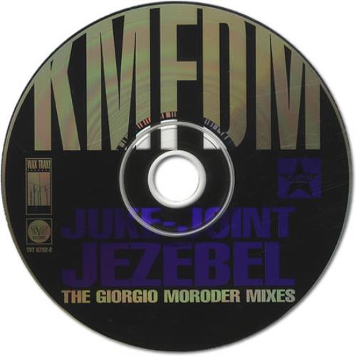 KMFDM Juke-Joint Jezebel CD single (CD5 / 5") US KM7C5JU399302