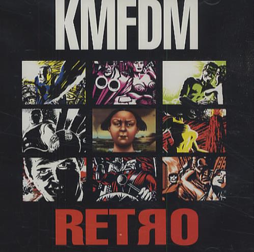 KMFDM Retro CD album (CDLP) US KM7CDRE436615