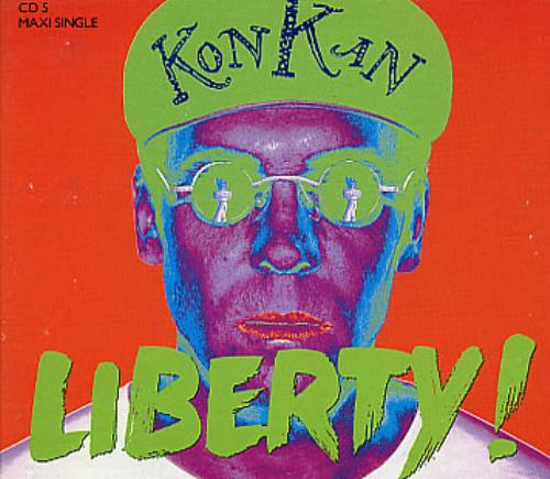 Kon Kan Liberty! CD single (CD5 / 5") US KONC5LI289501