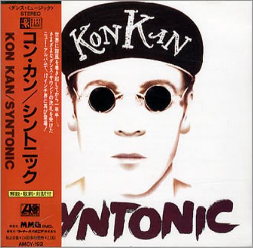 Kon Kan Syntonic CD album (CDLP) Japanese KONCDSY186920