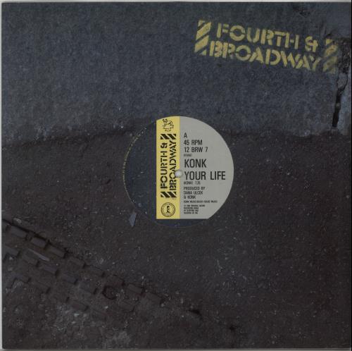 Konk Your Life 12" vinyl single (12 inch record / Maxi-single) UK K9P12YO650786