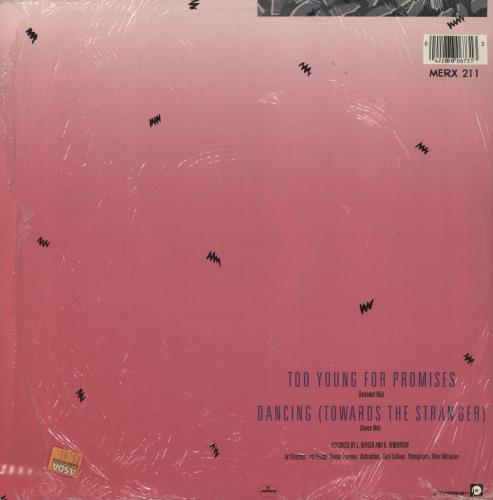 Koo D� Tah Too Young For Promises 12" vinyl single (12 inch record / Maxi-single) Australian 87012TO861625