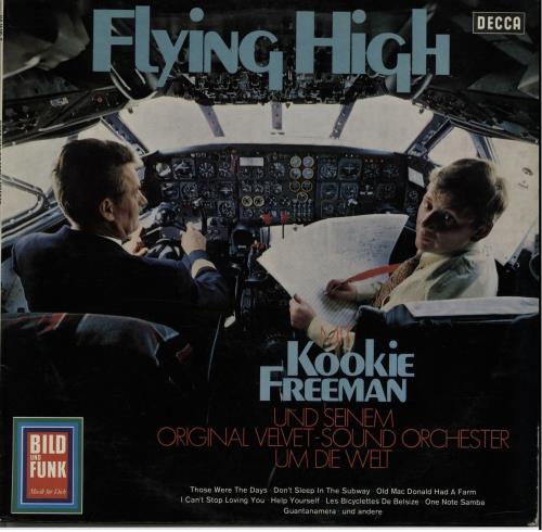 Kookie Freeman Flying High vinyl LP album (LP record) German KO7LPFL643192
