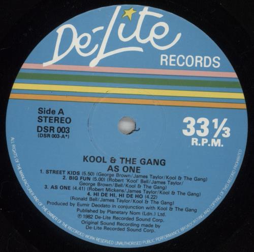 Kool & The Gang As One vinyl LP album (LP record) UK KOOLPAS632818
