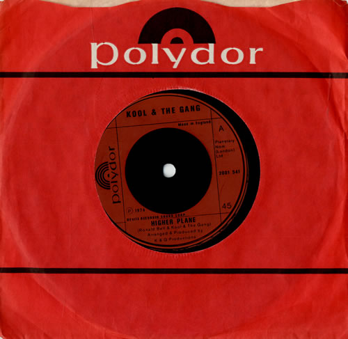Kool & The Gang Higher Plane 7" vinyl single (7 inch record / 45) UK KOO07HI561047