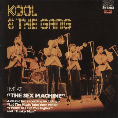 Kool & The Gang Live At The Sex Machine vinyl LP album (LP record) US KOOLPLI881645