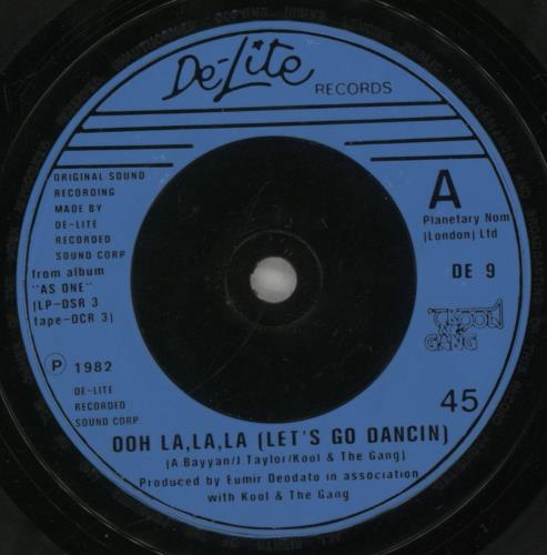 Kool & The Gang Ooh La, La, La (Let's Go Dancin) - Picture sleeve 7" vinyl single (7 inch record / 45) UK KOO07OO574646