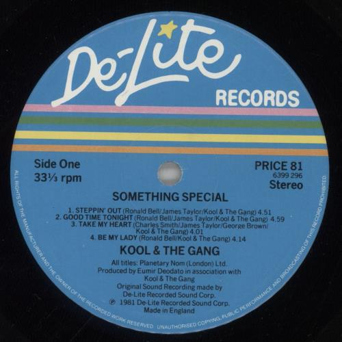 Kool & The Gang Something Special vinyl LP album (LP record) UK KOOLPSO714889
