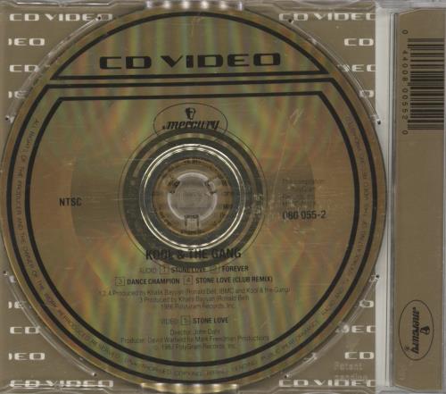 Kool & The Gang Stone Love - CD-Video CD single (CD5 / 5") UK KOOC5ST835604
