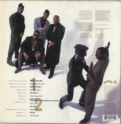 Kool G Rap Wanted: Dead Or Alive - shrink vinyl LP album (LP record) US QZRLPWA712055