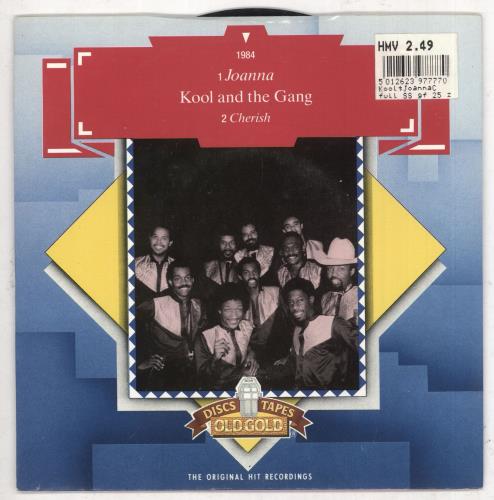 Kool The Gang Joanna Uk 7 Vinyl Single 7 Inch Record 7359