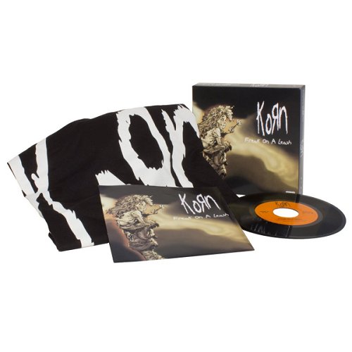 Korn Freak On A Leash + T-Shirt 7" vinyl single (7 inch record / 45) US KOR07FR605954