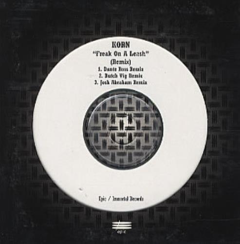 Korn Freak On A Leash CD-R acetate US KORCRFR142234