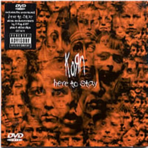 Korn Here To Stay DVD Single UK KORDSHE213887