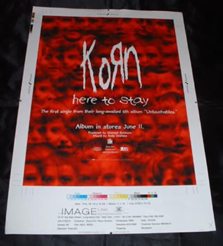 Korn Here To Stay artwork US KORARHE318515