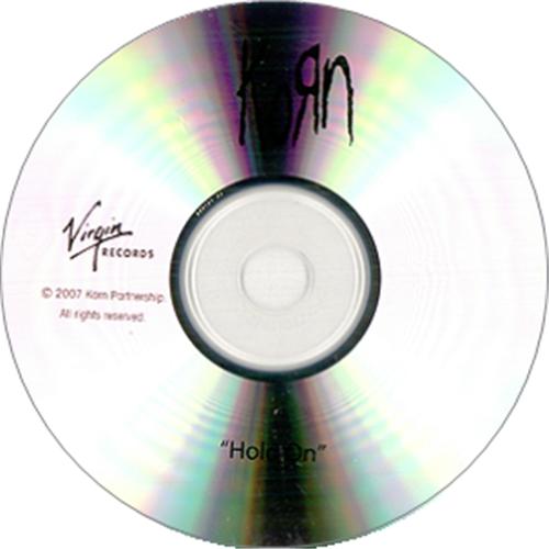 Korn Hold On CD-R acetate US KORCRHO418960