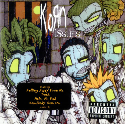 Korn Issues - 3rd place Picture Sleeve CD album (CDLP) US KORCDIS502745