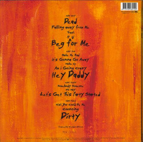 Korn Issues - Red and Yellow Vinyl 2-LP vinyl record set (Double LP Album) UK KOR2LIS780781