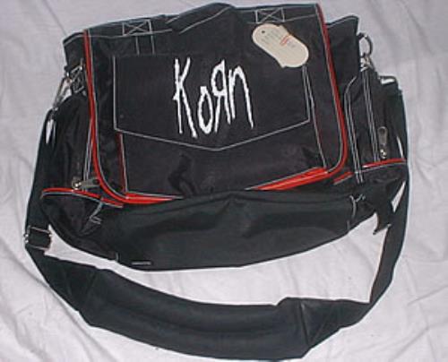 Korn Korn - Red Piping Record Bag memorabilia US KORMMKO213588