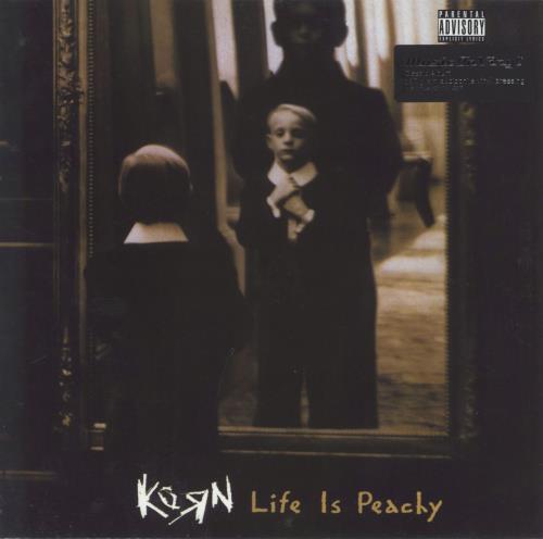 Korn Life Is Peachy - 180gm - Hype-sticker vinyl LP album (LP record) UK KORLPLI790122