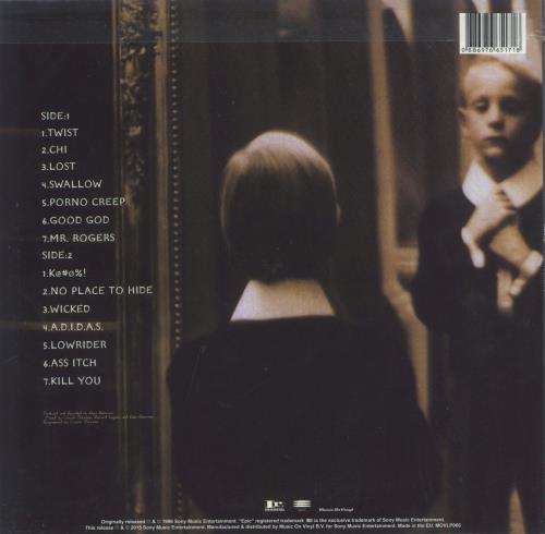 Korn Life Is Peachy - 180gm - Hype-sticker vinyl LP album (LP record) UK KORLPLI790122