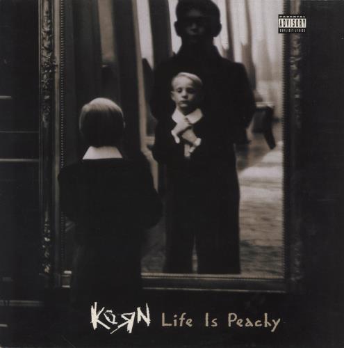 Korn Life Is Peachy vinyl LP album (LP record) UK KORLPLI120773