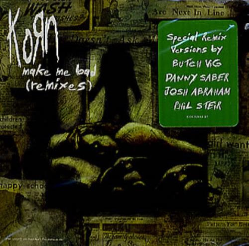 Korn Make Me Bad - Remixes CD single (CD5 / 5") US KORC5MA157943