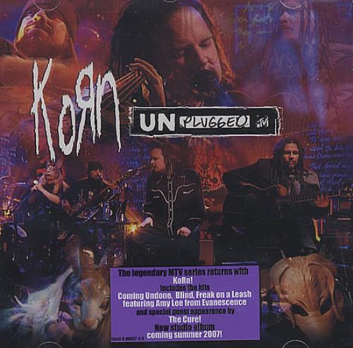 Korn MTV Unplugged CD album (CDLP) UK KORCDMT391108