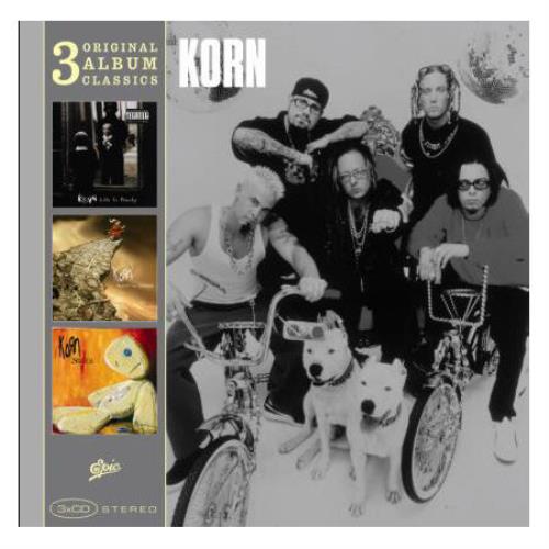 Korn Original Album Classics 3-CD album set (Triple CD) UK KOR3COR495286