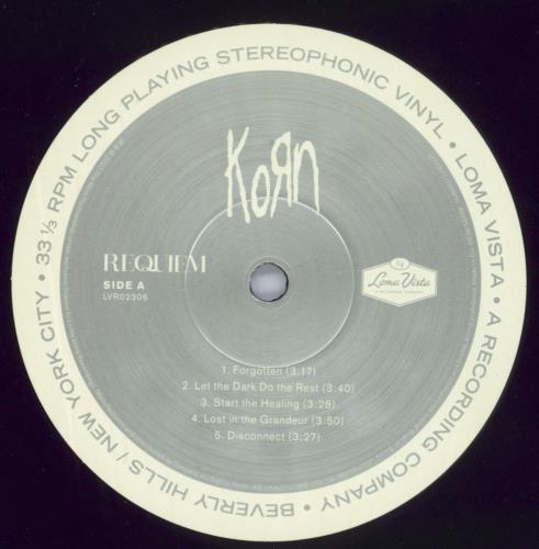 Korn Requiem - Shrink vinyl LP album (LP record) Dutch KORLPRE819894