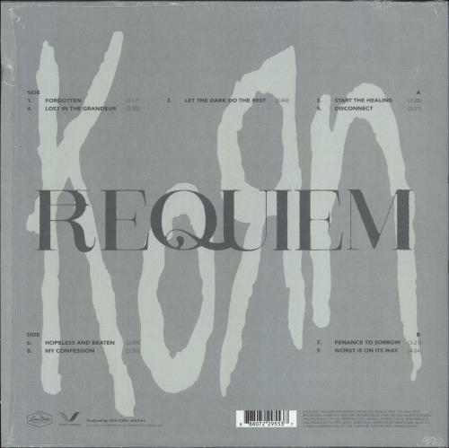 Korn Requiem - Shrink vinyl LP album (LP record) Dutch KORLPRE819894
