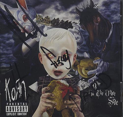 Korn See You On The Other Side - Autographed CD album (CDLP) US KORCDSE371301