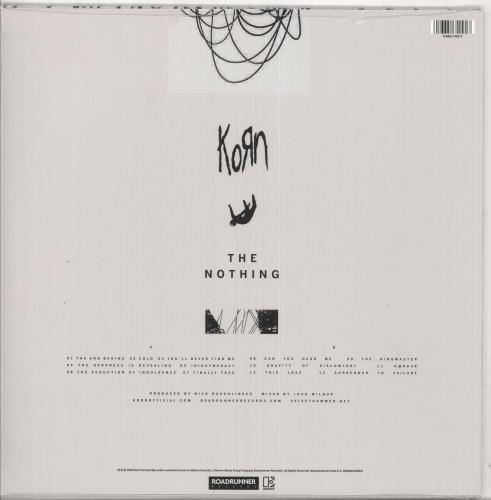 Korn The Nothing - White Vinyl - Sealed vinyl LP album (LP record) UK KORLPTH730096