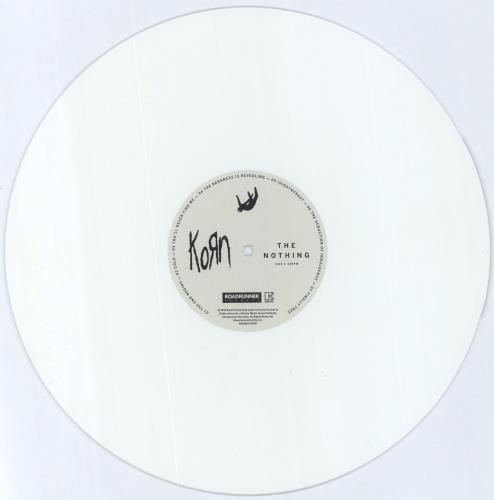 Korn The Nothing - White Vinyl vinyl LP album (LP record) UK KORLPTH816619
