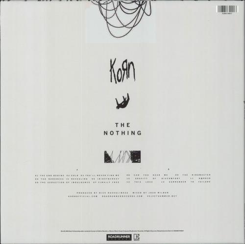 Korn The Nothing - White Vinyl vinyl LP album (LP record) UK KORLPTH816619