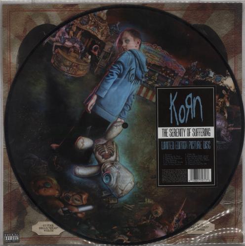 Korn The Serenity of Suffering - VG picture disc LP (vinyl picture disc album) US KORPDTH876837