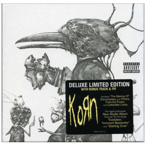 Korn Untitled - Deluxe Edition 2-disc CD/DVD set UK KOR2DUN408664