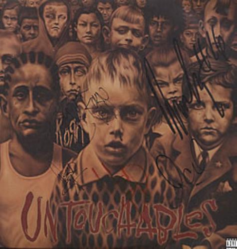 Korn Untouchables 2-LP vinyl record set (Double LP Album) US KOR2LUN276836