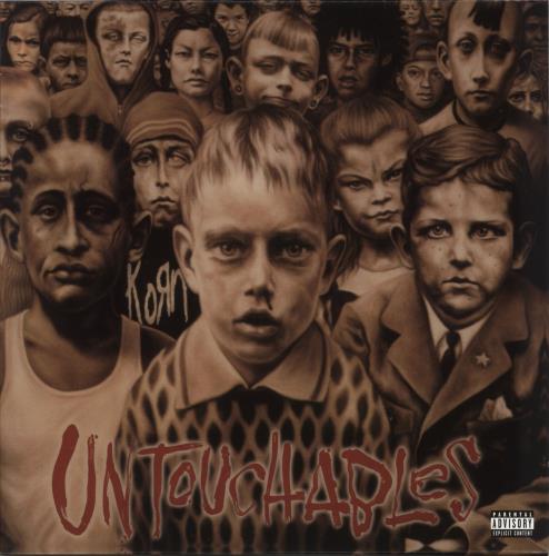 Korn Untouchables 2-LP vinyl record set (Double LP Album) UK KOR2LUN816620
