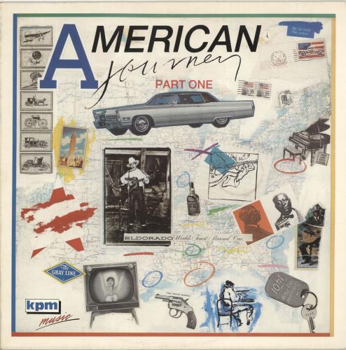 KPM Library American Journey Part One vinyl LP album (LP record) UK KP1LPAM690250