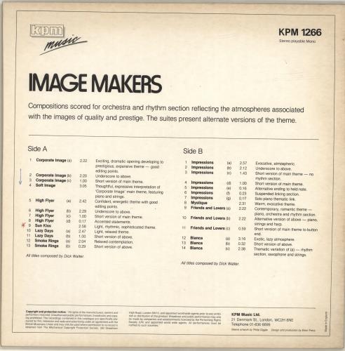 KPM Library Image Makers vinyl LP album (LP record) UK KP1LPIM689339