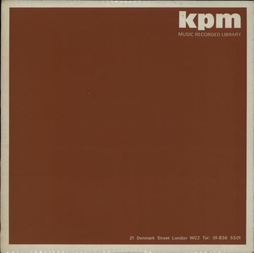 KPM Library KPM Music Recorded Library - KPM 053A To 058B vinyl LP album (LP record) UK KP1LPKP612911