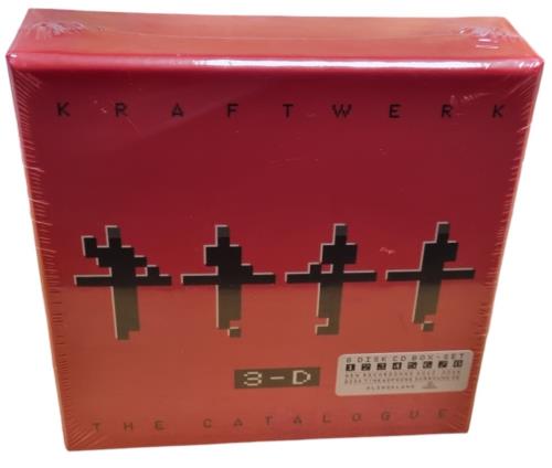 Kraftwerk 3-D - The Catalogue - Sealed CD Album Box Set UK KRADXDT847248