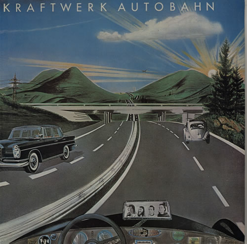 Kraftwerk Autobahn - 1st vinyl LP album (LP record) New Zealand KRALPAU574116