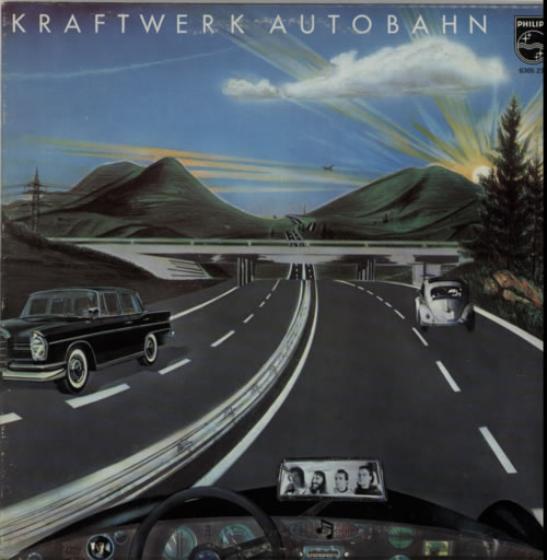 Kraftwerk Autobahn - Red Label vinyl LP album (LP record) Canadian KRALPAU100873