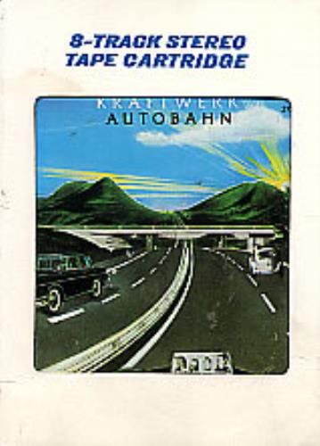 Kraftwerk Autobahn 8-track cassette US KRA8TAU261106