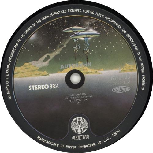 Kraftwerk Autobahn vinyl LP album (LP record) Japanese KRALPAU342461
