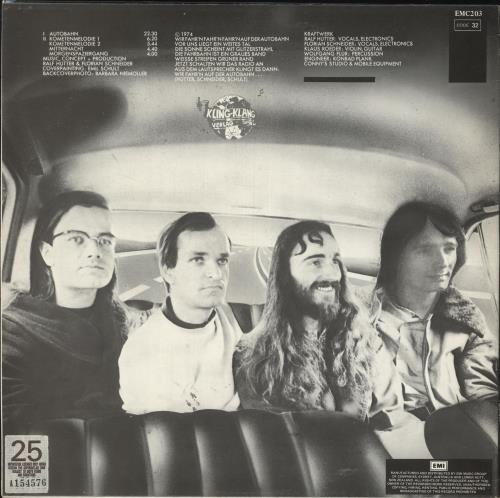 Kraftwerk Autobahn vinyl LP album (LP record) New Zealand KRALPAU744008