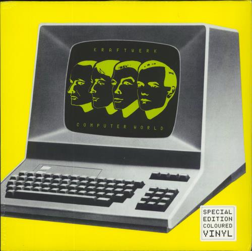 Kraftwerk Computer World - Yellow Vinyl - Sealed vinyl LP album (LP record) UK KRALPCO791371